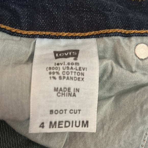Levi’s Boot Cut 515 Womens Jeans - Picture 7 of 13